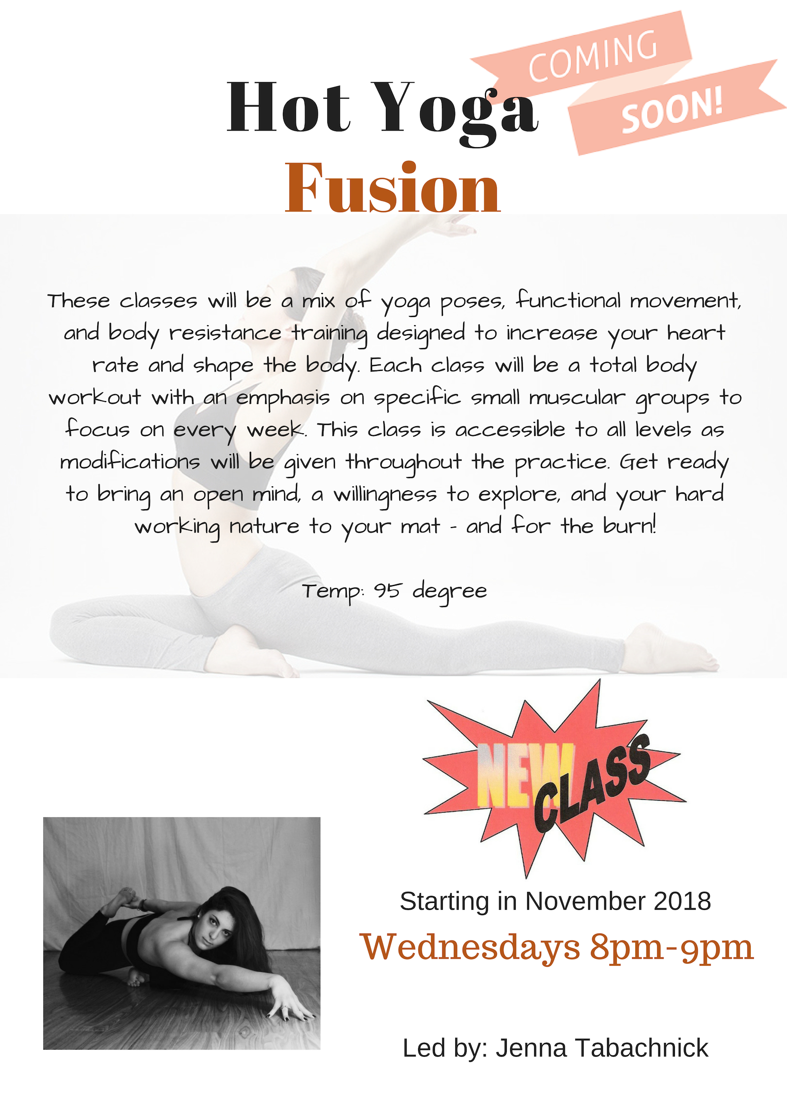 Hot Yoga Fusion is Here! Hot Yoga Wellness Richmond Hill